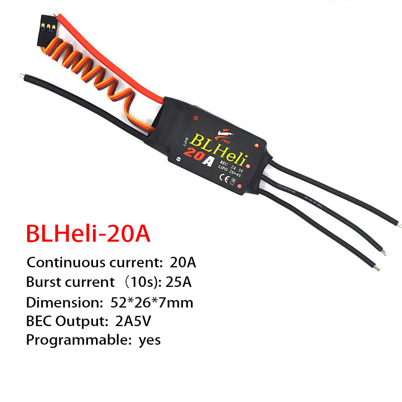 BLHeli-ESC sans balais avec UB - Drone Esc avis et prix