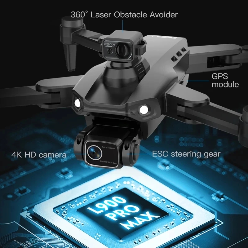 Drone GPS L900 Pro MAX 4K prof - Drone Gps Module avis et prix
