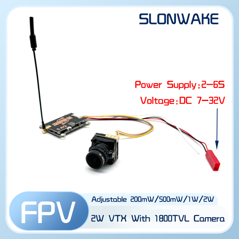 Émetteur VTX SLONWAKE 5.8G 56C - Drone Receiver avis et prix