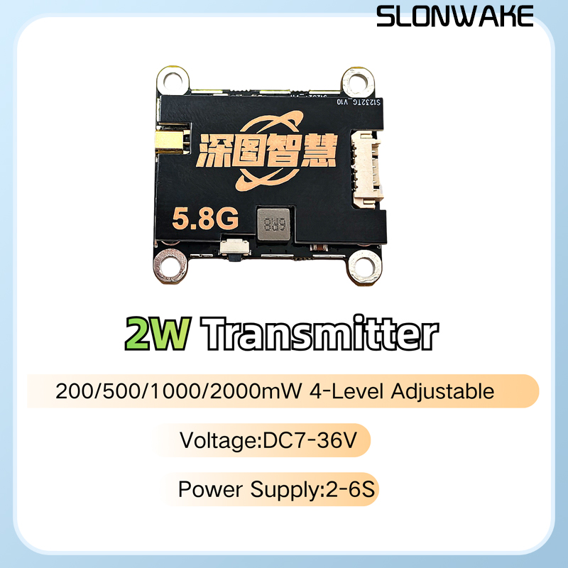 Émetteur VTX SLONWAKE 5.8G 56C - Drone Receiver avis et prix
