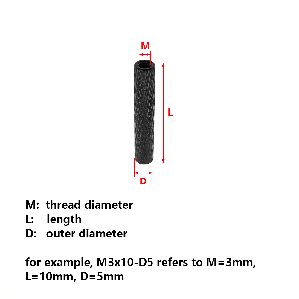 Pilier d'espacement moleté M3  - Drone Battery Strap avis et prix